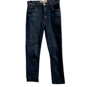 Reformation Skinny Jeans Women’s 27W Blue Stretch Denim Distressed‎ Hem 5 Pocket